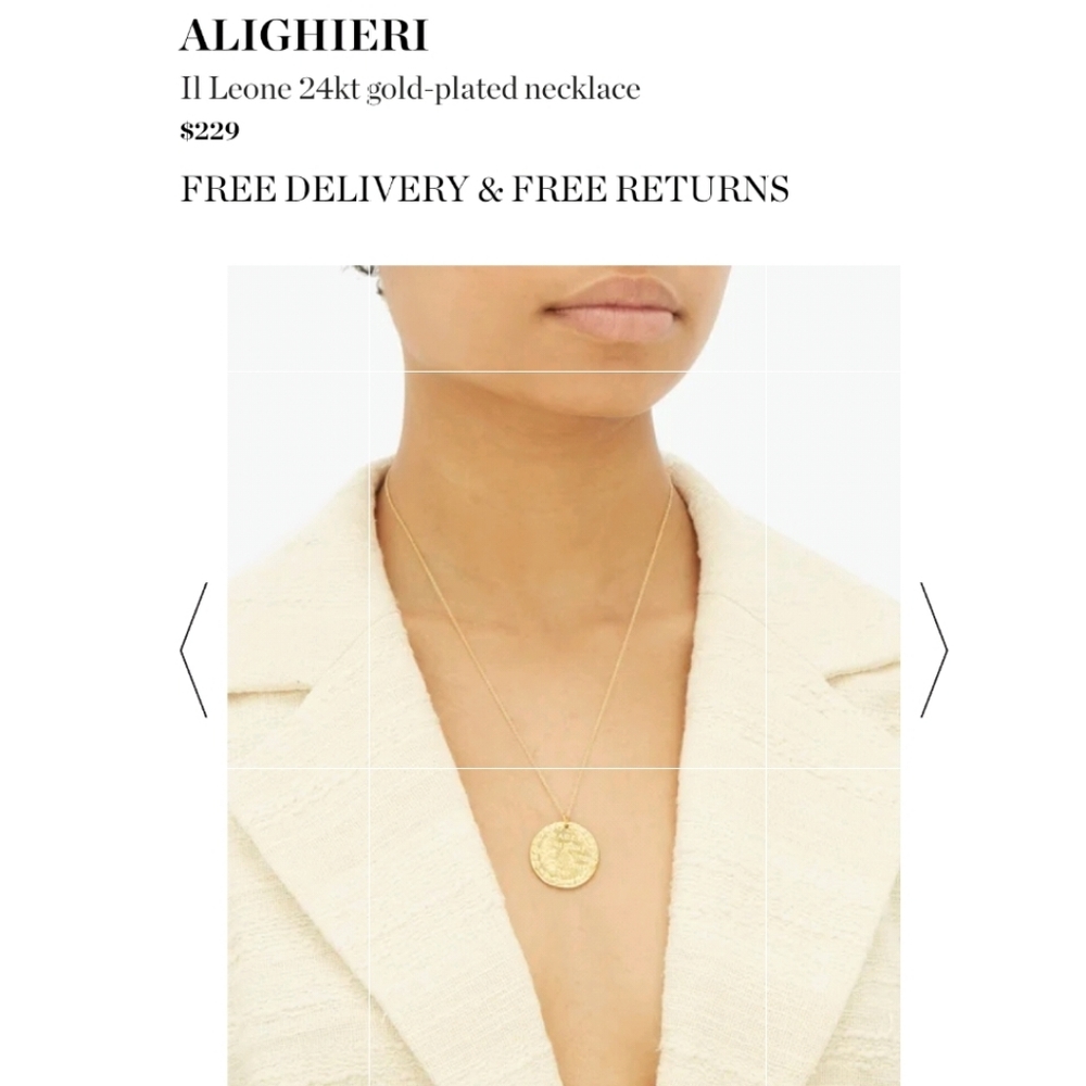 ISO: Alighieri Il Leone necklace